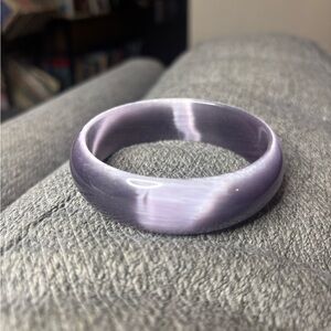 Purple Cat Eye Bangle